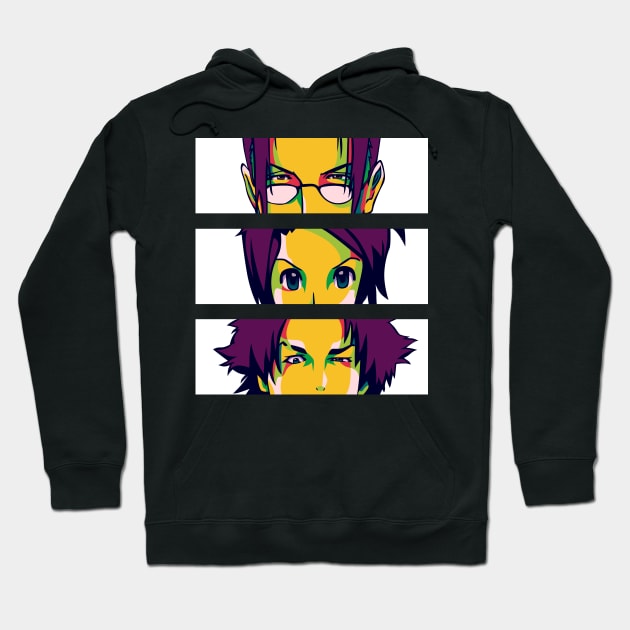 Samurai Team Hoodie by ipxi7_